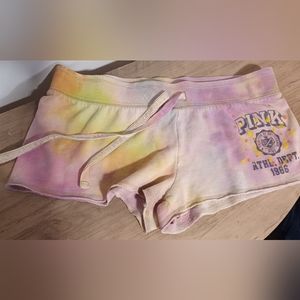 PINK shorts with drawstring medium